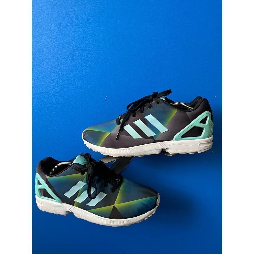 Adidas Torsion PYV 702001 Light Blue Strips Running Shoes Size 10